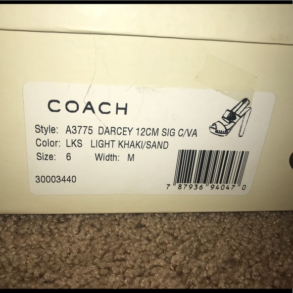 COACH heel - Picture 5 of 5